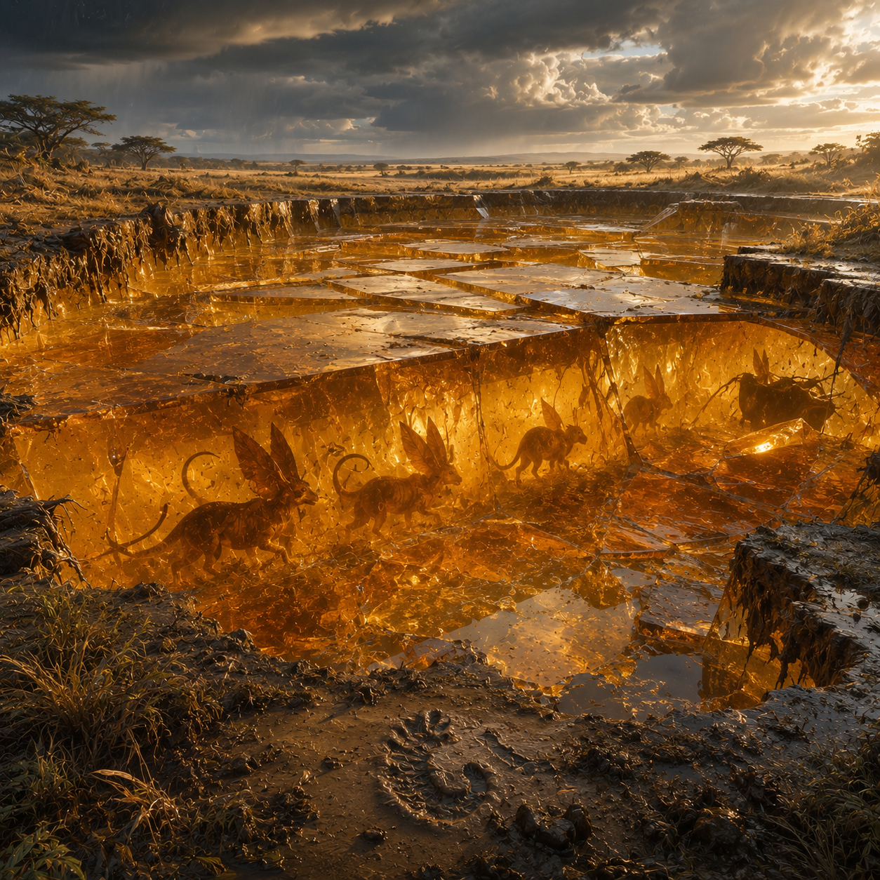 Amberwild Stormglass Basin