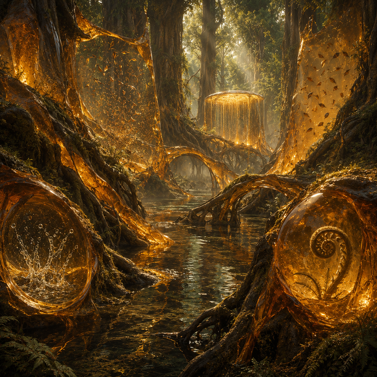 Amberwild Stillstorm Forest