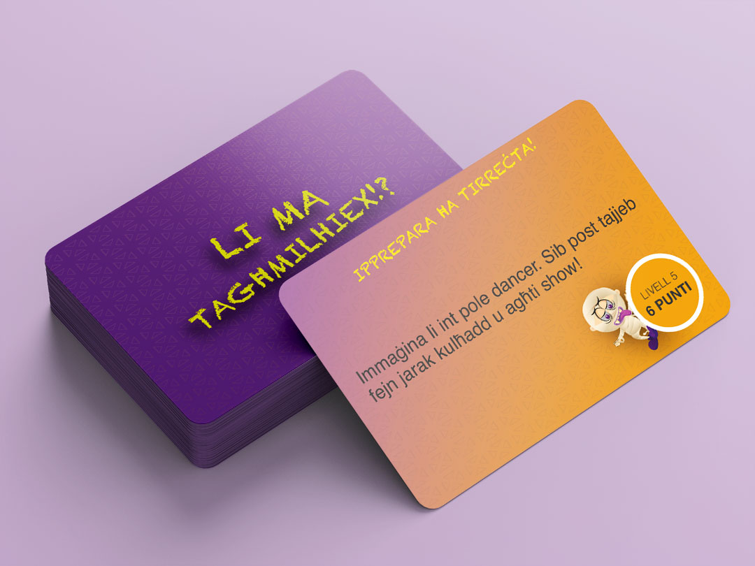 Li Ma Tagħmilhiex challenge card