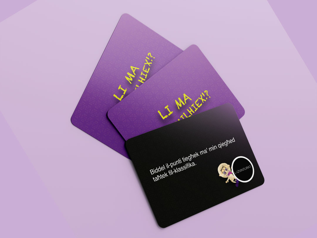 Li Ma Tagħmilhiex twist card